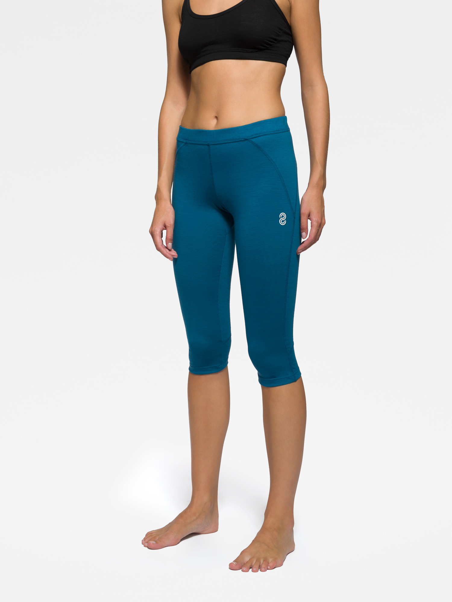 OLYMPIA - leggings aus merino jersey 190 gr fuer damen in Farbe weiß, Rewoolution