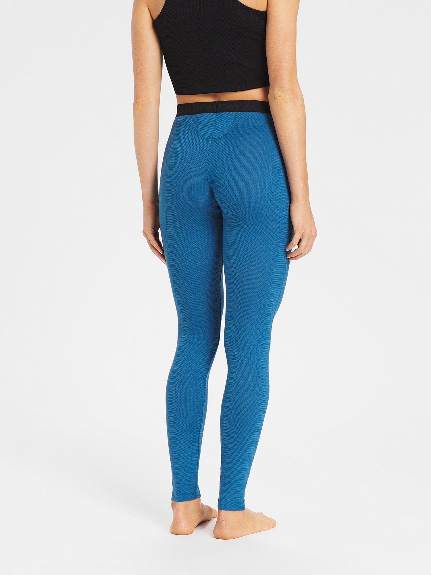 OLYMPIA - leggings aus merino jersey 190 gr fuer damen in Farbe weiß, Rewoolution